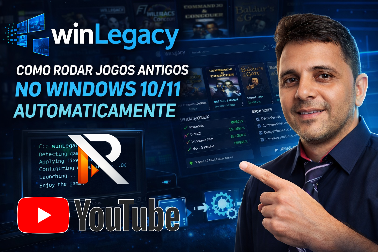 winLegacy em ação